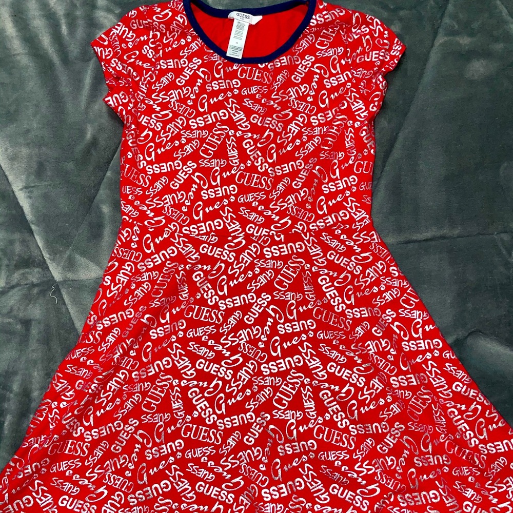 ♥️girl’s red Guess Dress ♥️